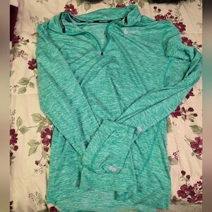Nike Dri-Fit Green Long Sleeve Top
